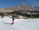 Markus auf der Piste Pitla Pela (25. März)