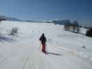 Markus auf der Piste Steger - Panorama (25. März)