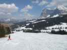 Markus auf der Piste Goldknopf - Floralpina (25. März)