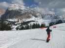 Markus auf der Piste Florian - Zallinger - Floralpina (25. März)