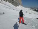 Markus auf der Piste Gran Paradiso (27. März)