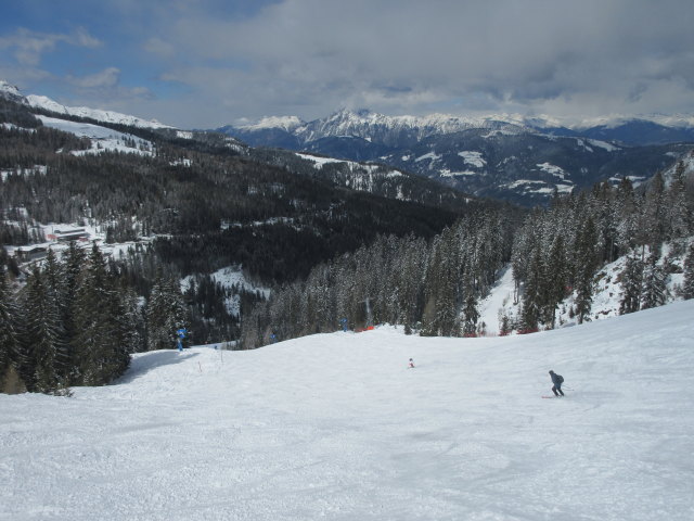 Ronald auf der Watschiger-Alm-Abfahrt