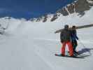 Markus und Stefan auf der Piste 20 (19. Apr.)