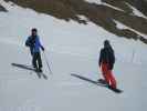 Stefan und Markus auf der Piste (20. Apr.)