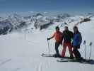 Ich, Markus und Stefan auf der Piste 76 (20. Apr.)