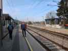 Sabine und Frank im Bahnhof Allerheiligen-Mürzhofen, 548 m