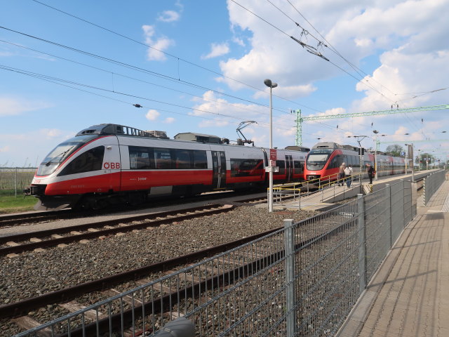 Bahnhof Pamhagen, 118 m