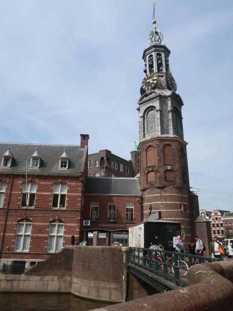 Munttoren in Amsterdam (18. Mai)