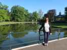 Sabine im Oranjepark in Apeldoorn (15. Mai)