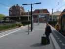 Sabine in der Station Enkhuizen (17. Mai)