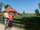 Ich und Sabine im Zuiderzeemuseum in Enkhuizen (17. Mai)