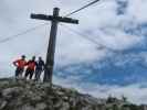 Ich, Frank und Ursa auf der Pyramide, 1.599 m