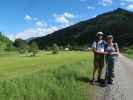 Ich und Sabine zwischen Wald am Schoberpass und Unterwald