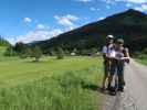 Ich und Sabine zwischen Wald am Schoberpass und Unterwald