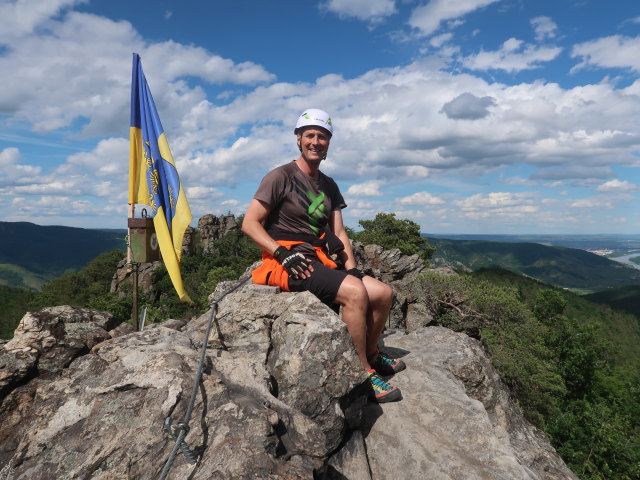 Frank auf der Hirschwand, 600 m