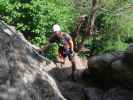 Frank am Hirschwand-Klettersteig