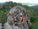 Frank am Hirschwand-Klettersteig