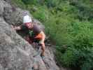 Frank am Hirschwand-Klettersteig