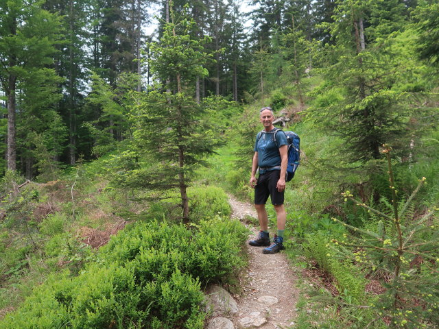 Frank zwischen Huberalm und M&ouml;dlinger H&uuml;tte (3. Juni)