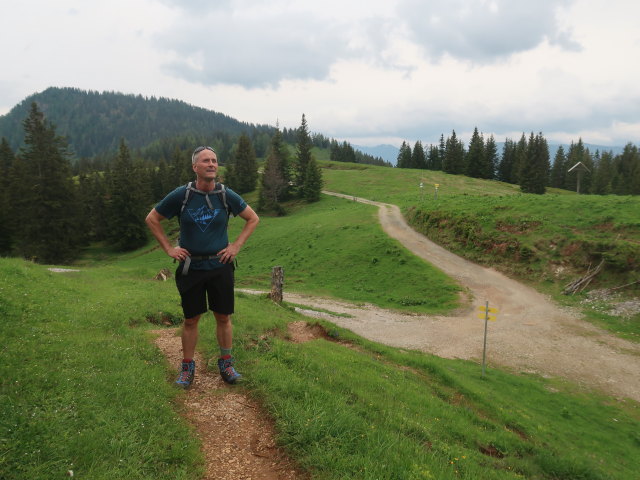 Frank bei der M&ouml;dlinger H&uuml;tte, 1.523 m (3. Juni)