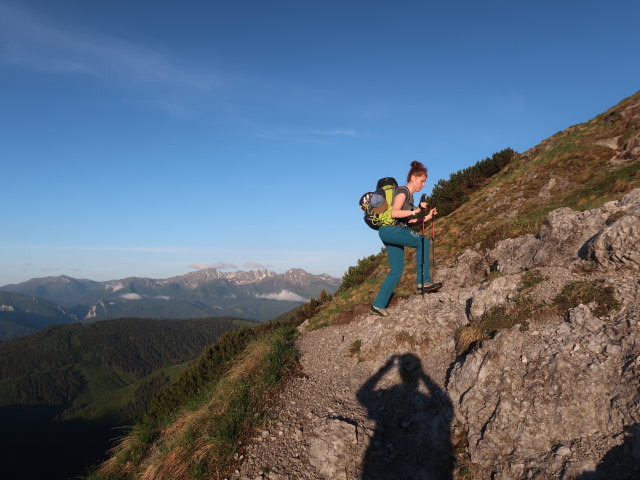 Romana zwischen Heldenkreuz und Totenk&ouml;pfl-Ostgrat (4. Juni)