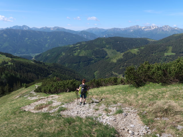 Romana zwischen Totenk&ouml;pfl-Ostgrat und Heldenkreuz (4. Juni)