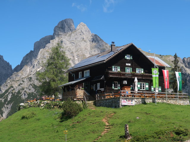M&ouml;dlinger H&uuml;tte, 1.523 m (4. Juni)