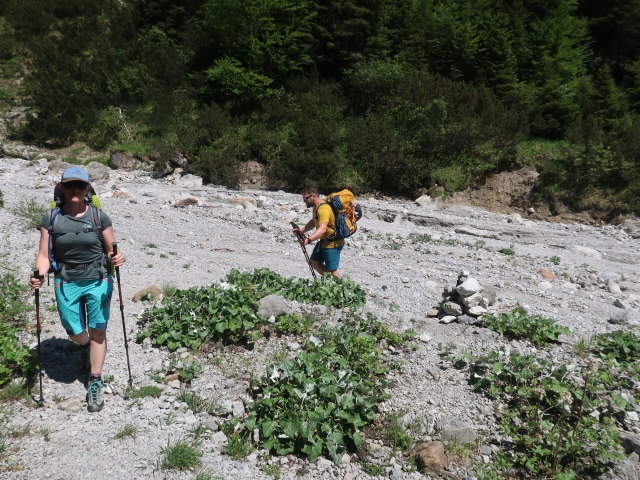 Romana und Stefan zwischen M&ouml;dlinger H&uuml;tte und Kalblinggatterl (4. Juni)