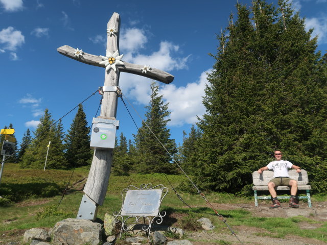 Ich am Lahngangkogel, 1.778 m (4. Juni)