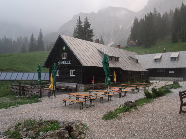 Oberst-Klinke-Hütte, 1.486 m (4. Juni)