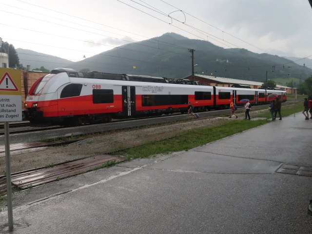 Bahnhof Admont, 641 m (5. Juni)