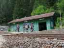 Bahnhof Johnsbach im Nationalpark, 588 m (3. Juni)