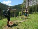 Frank und Romana zwischen Mödlinger Hütte und Kalblinggatterl (4. Juni)