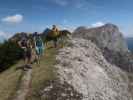 Frank, Romana und Stefan am Kreuzkogel, 2.011 m (5. Juni)