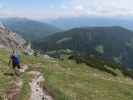 Frank zwischen Kreuzkogel und Scheibleggerhochalm (5. Juni)