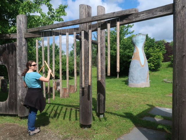 Sabine im Kunstmuseum Waldviertel in Schrems