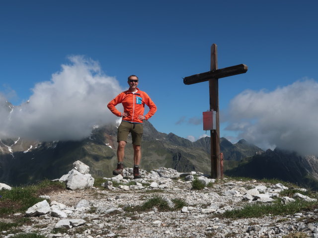 Ich auf der Gargglerin, 2.470 m (11. Juni)