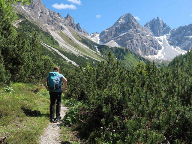 Sabine in Vordersandes (11. Juni)