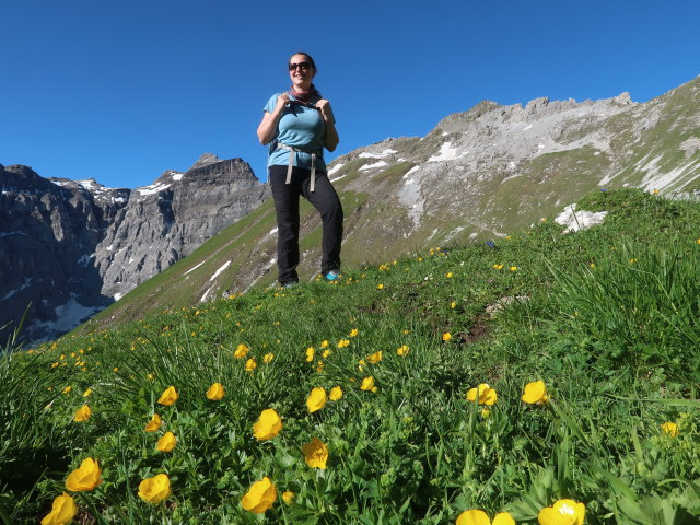 Sabine zwischen Innerer Wildgrube und Vorderer Wildgrube (12. Juni)