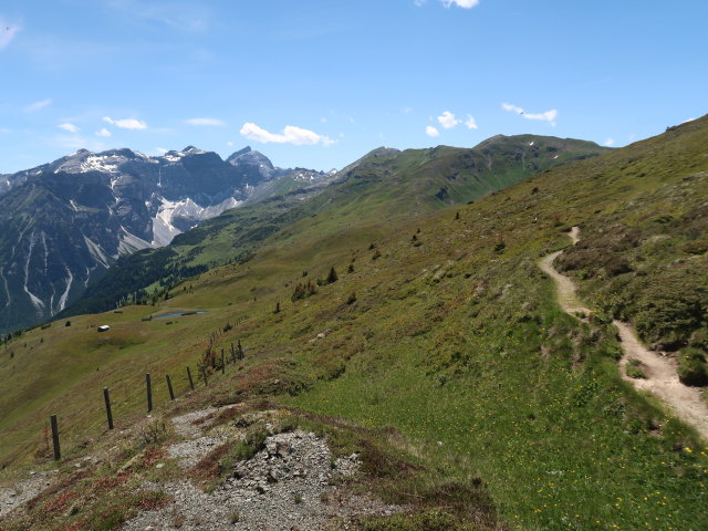 zwischen Lichtsee und Egger Joch (12. Juni)