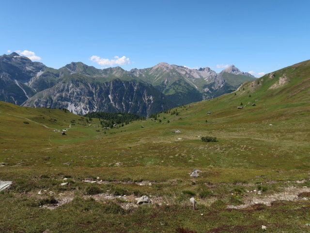 Fallzammähder vom Egger Joch aus (12. Juni)