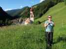 Sabine zwischen Pfarrkirche Gries am Brenner und Bahnhof Gries am Brenner (12. Juni)