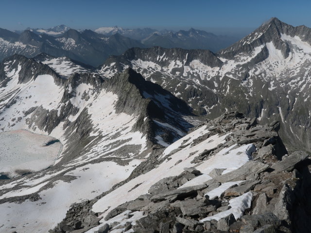 zwischen Zillerplattenscharte und Zillerplattenspitze (19. Juni)