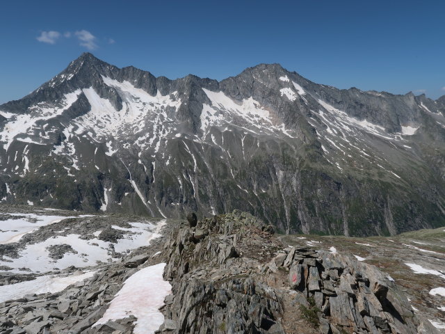 zwischen Zillerplattenscharte und Hohenaukar (19. Juni)