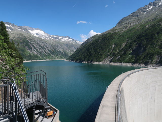 Speicher Zillergr&uuml;ndl, 1.850 m (19. Juni)