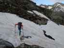 Irene zwischen Plauener Hütte und Kuchelmooskees (18. Juni)