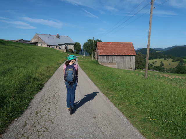 Sabine beim Brennhof