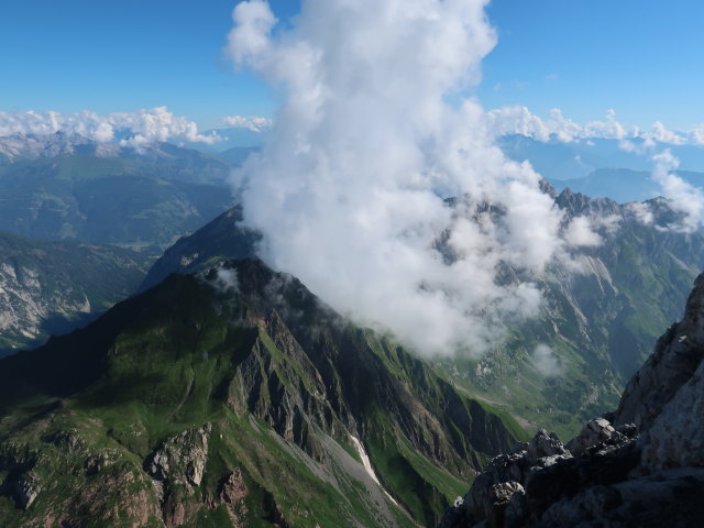 von der Hohen Warte Richtung Nordosten (26. Juni)