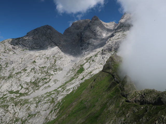 zwischen Forca Monumenz und Pic Chiadin (26. Juni)