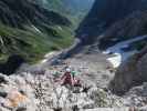 Klettersteig 'Weg der 26er': Larissa und Christoph (26. Juni)